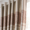 Polyester satin fabric curtain blackout curtain family curtain